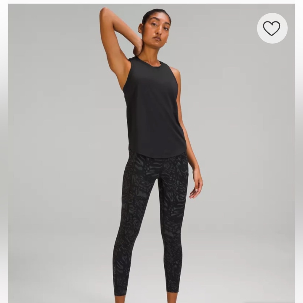 Lululemon High Neck Running and Training Tank Top